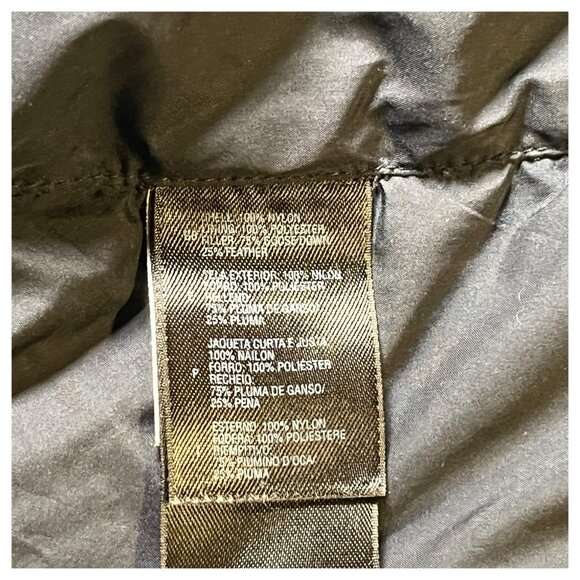 The North Face 1996 Retro Nuptse Vest 550 Down Puffer Jacket Black XL Vintage - Picture 13 of 16